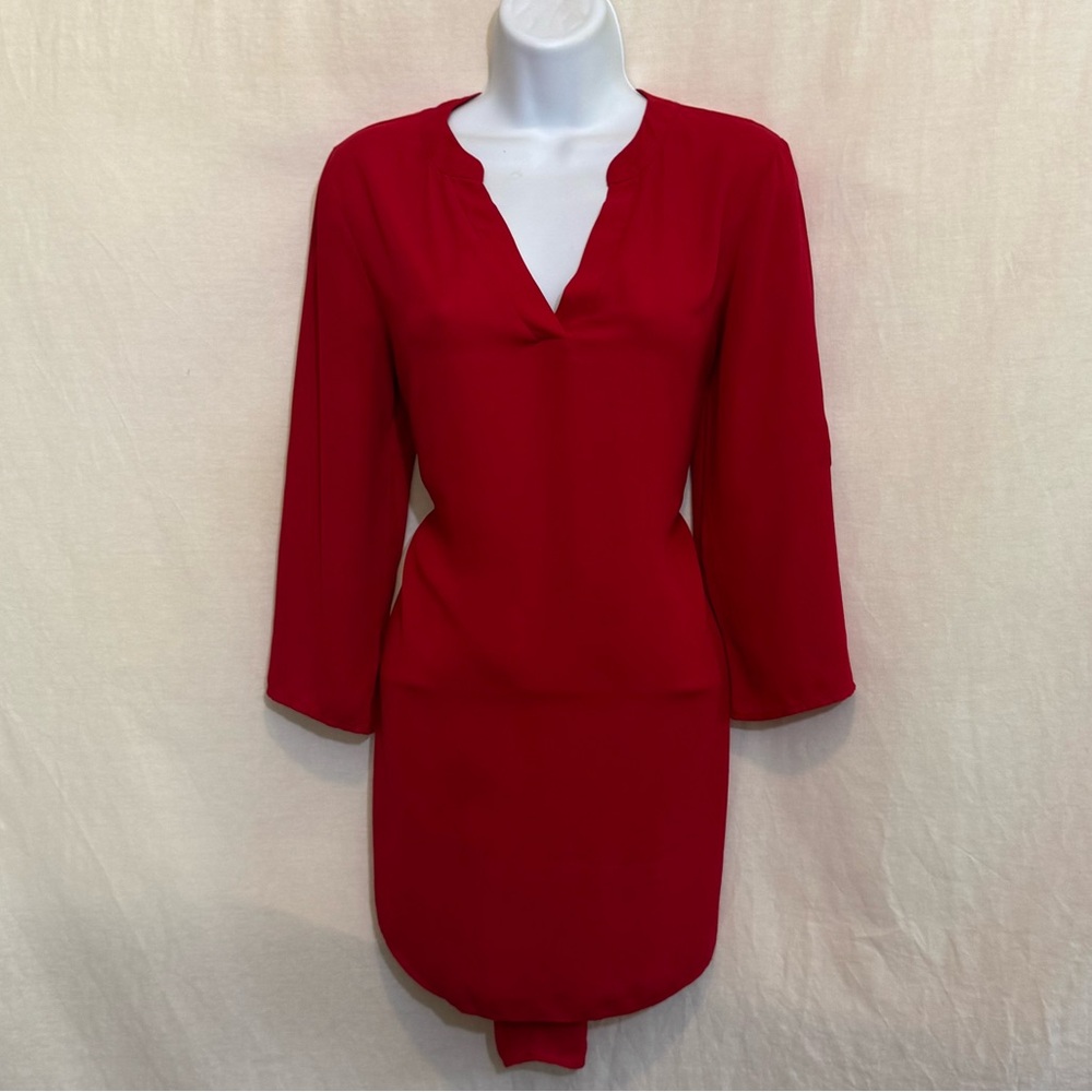C-62 IN SAN‎ Francisco Red 1/2 Sleeve Pullover Blouse Size M